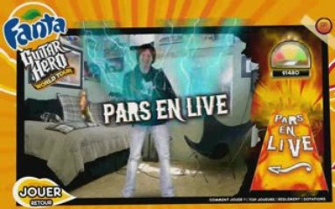Fanta Guitar Hero Wolrd Tour Lou-de-lu Guitare 127366 poi...