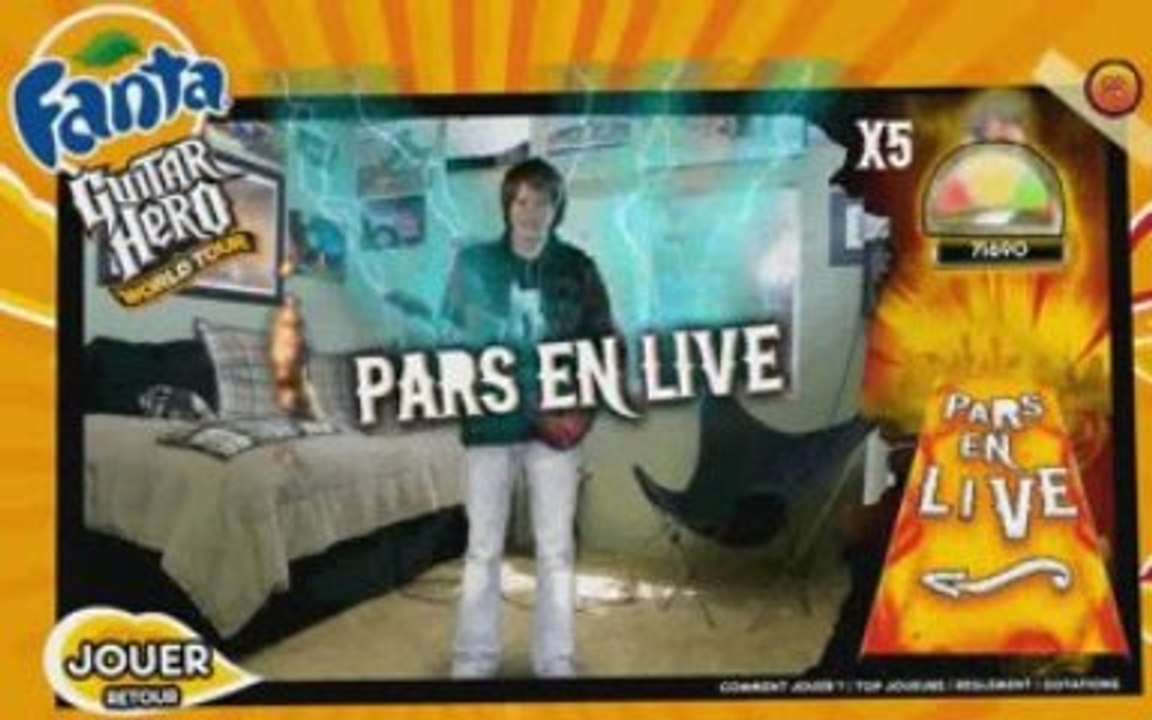 Fanta Guitar Hero Wolrd Tour Crotus Guitare 102803 points