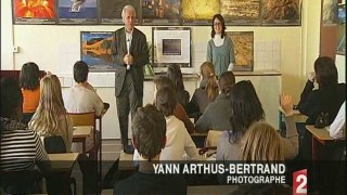 Yann Arthus Bertrand au lycée de Rueil Malmaison