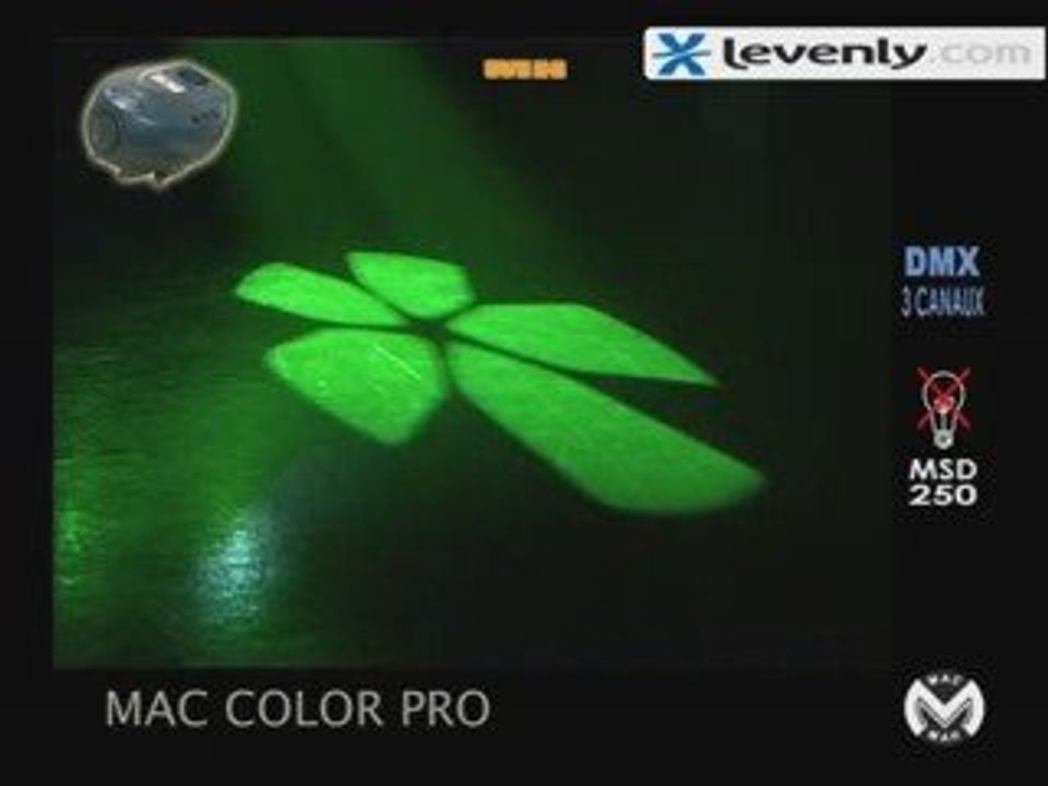 Jeu de lumière Mac Color Pro Mac-Mah by Levenly.com