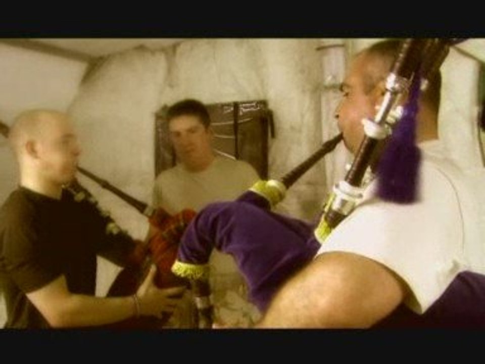 British troops celebrate Classical Brits win