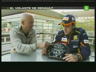 F1X3 VOLANT ALONSO RADIO F1 CRASH CHINE 2009