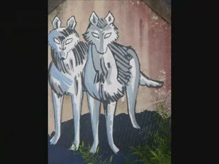 Les loups de Le cloitre saint Thegonnec