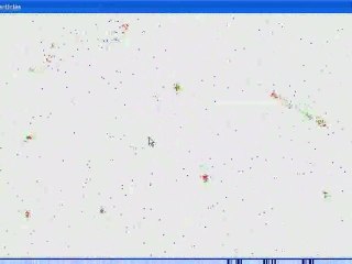 Interactive Programmed Particles System