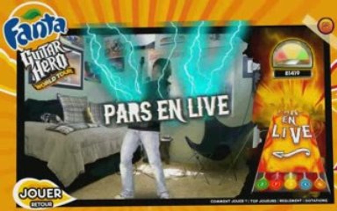 Fanta Guitar Hero Wolrd Tour RomyX Guitare 113588 points