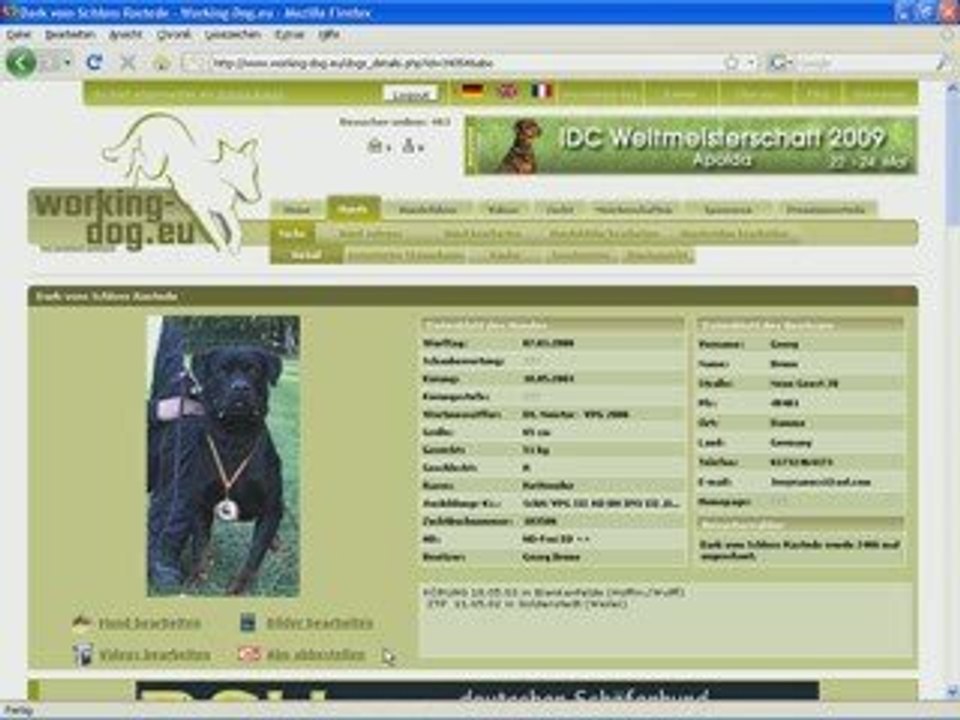 working-dog.eu Webinar Part 2