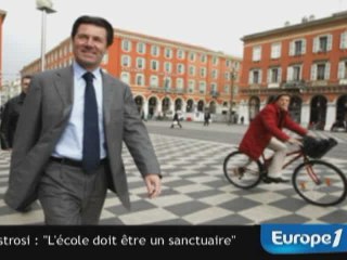 Estrosi veut des portiques de sécurité pour les écoles de Ni