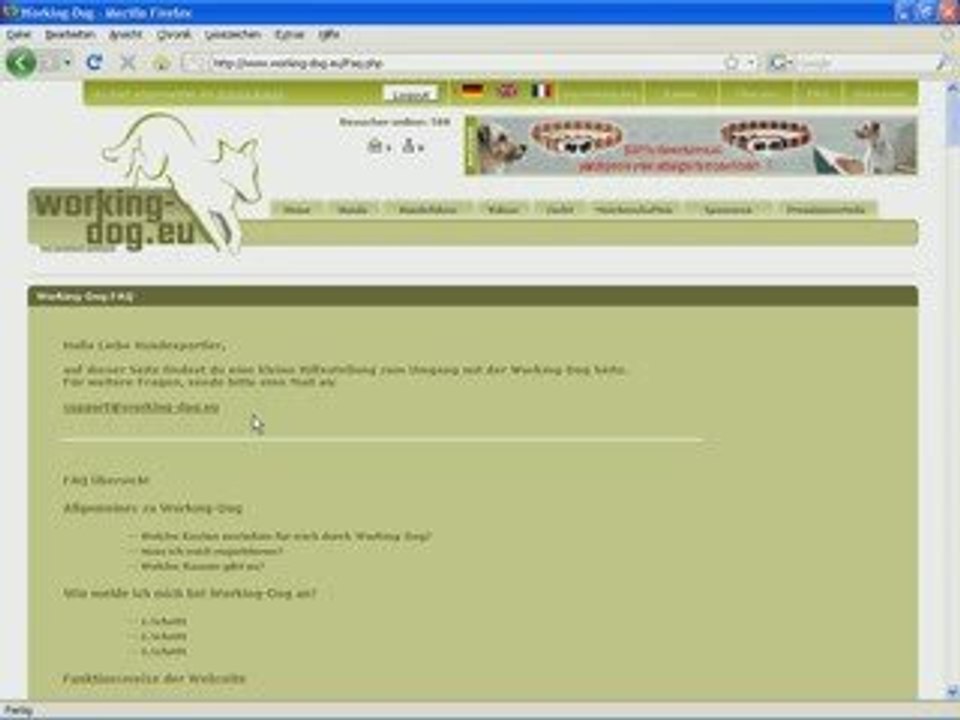 working-dog.eu Webinar Part 3