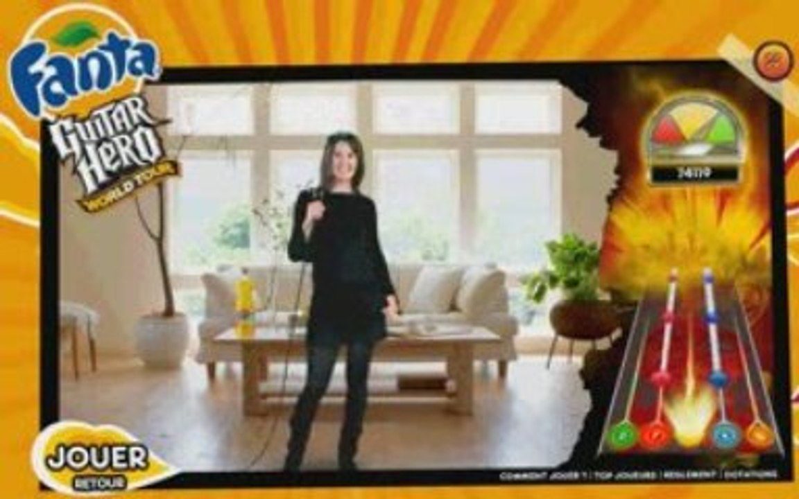 Fanta Guitar Hero Wolrd Tour Rockstaarr 104062 points