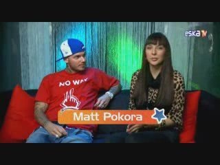 Matt Pokora Interview  in ESKA.TV [Poland is my second home]