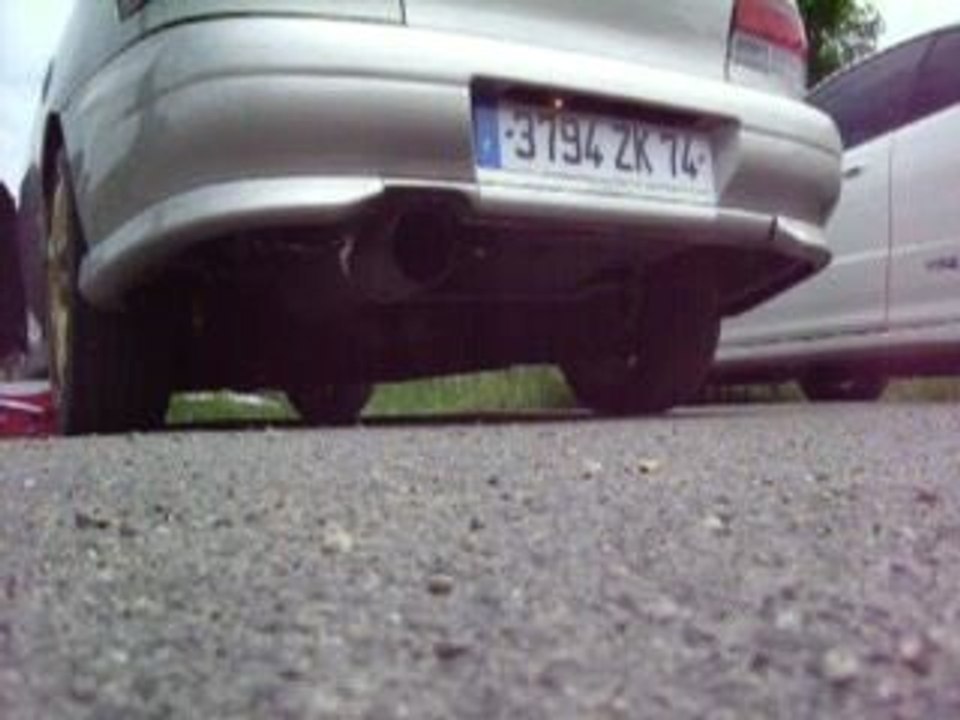 sub GT ligne direct sur silencieux BFR