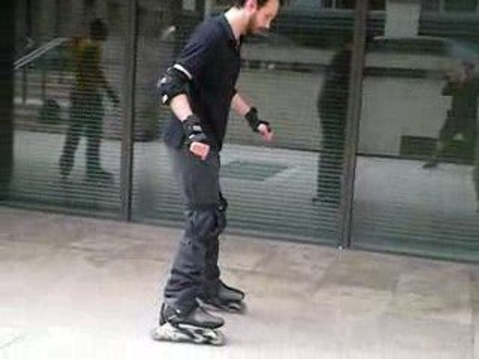 Premiers pas en rollers