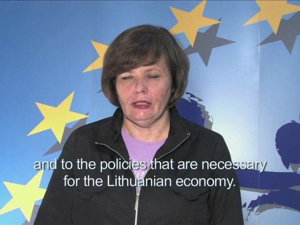 [60SEC] Margarita Starkevičiūtė : Before 2009 European...