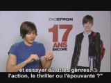 17 ans encore - Interview de Zac Efron (Anglais sous-titré)