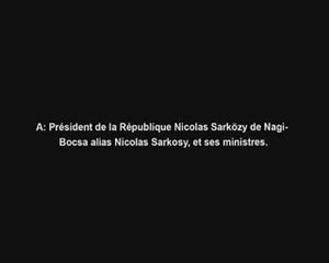 Pétition contre Sarkosy et son gouvernement.