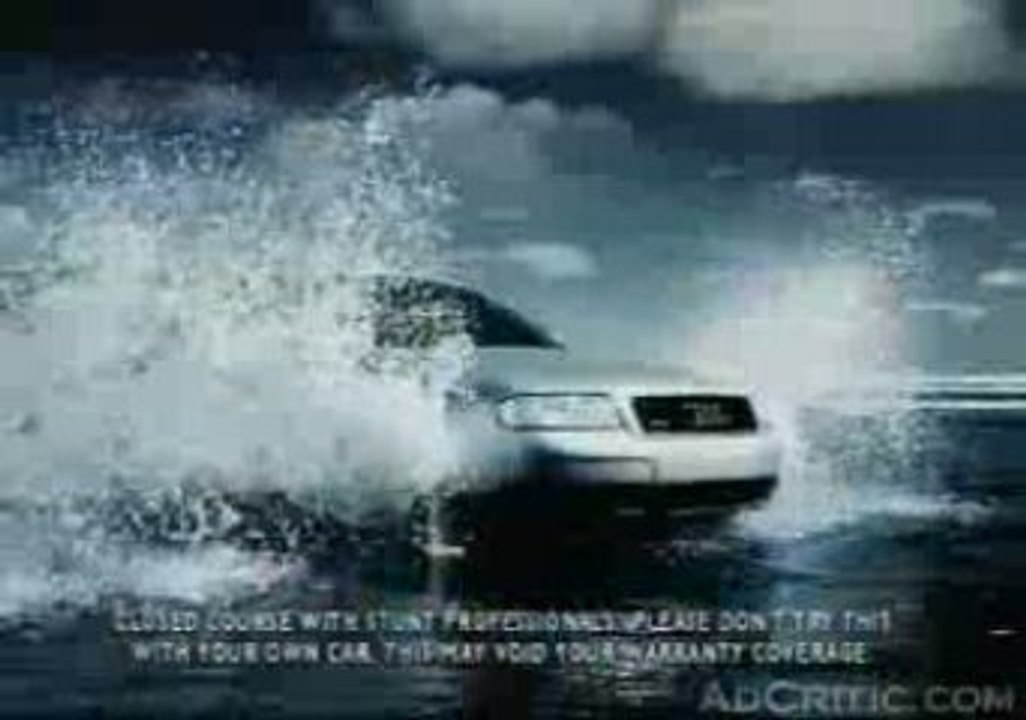 Audi Quattro Water Ski Boarding