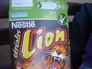 Video chute de cereales