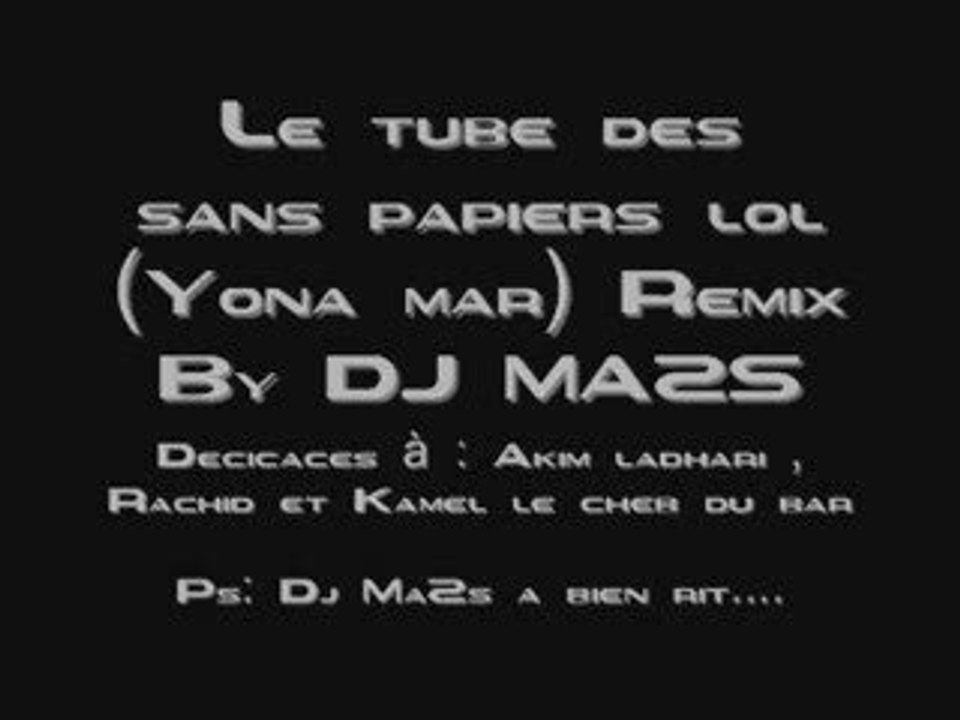 Le Tube Le Rap Freestyle Des Sans Papiers By DJ MA2S