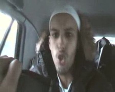 Freestyle violent au volant street bench royakilla zaki