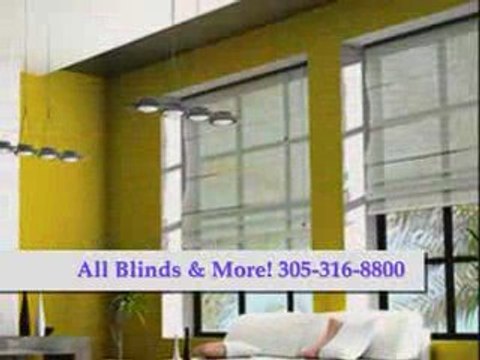 Coral Gables,FL Blinds Shades Shutters 305-316-8800 Drape...