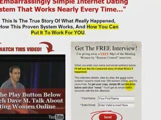 Online Dating Secrets for Men ONLY