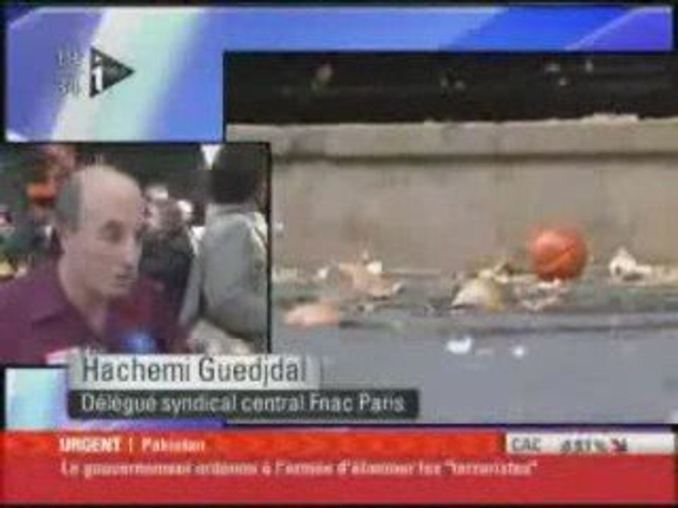 AG PPR interview du délégué central FO fnac Paris