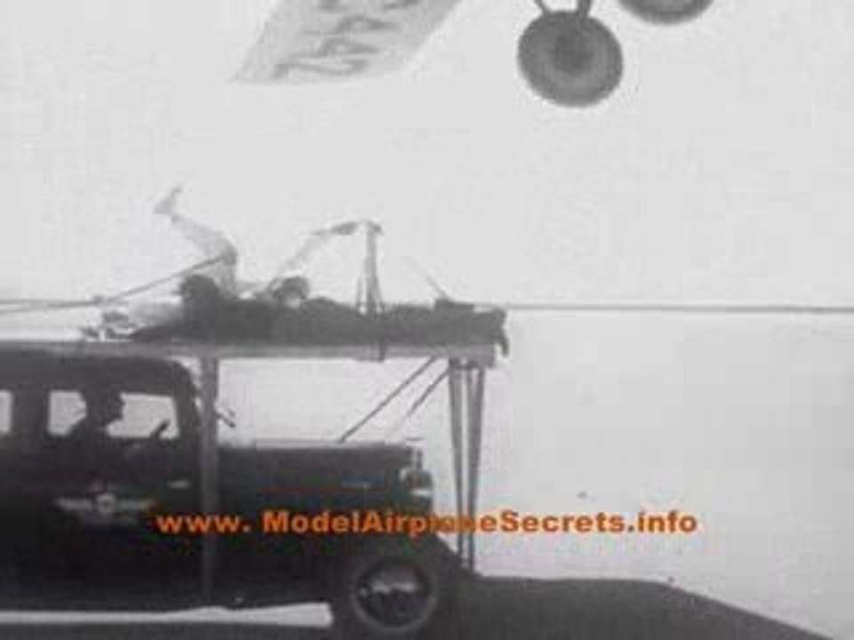 Man Drops from Airplane onto Moving Car