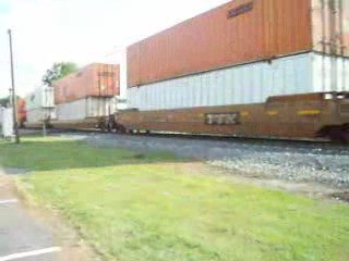 Csx 5490 with 4569 intermodal Cartersville