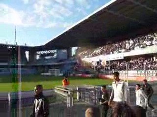 Entrée des joueurs MHSC-ACA 36e journée ligue 2