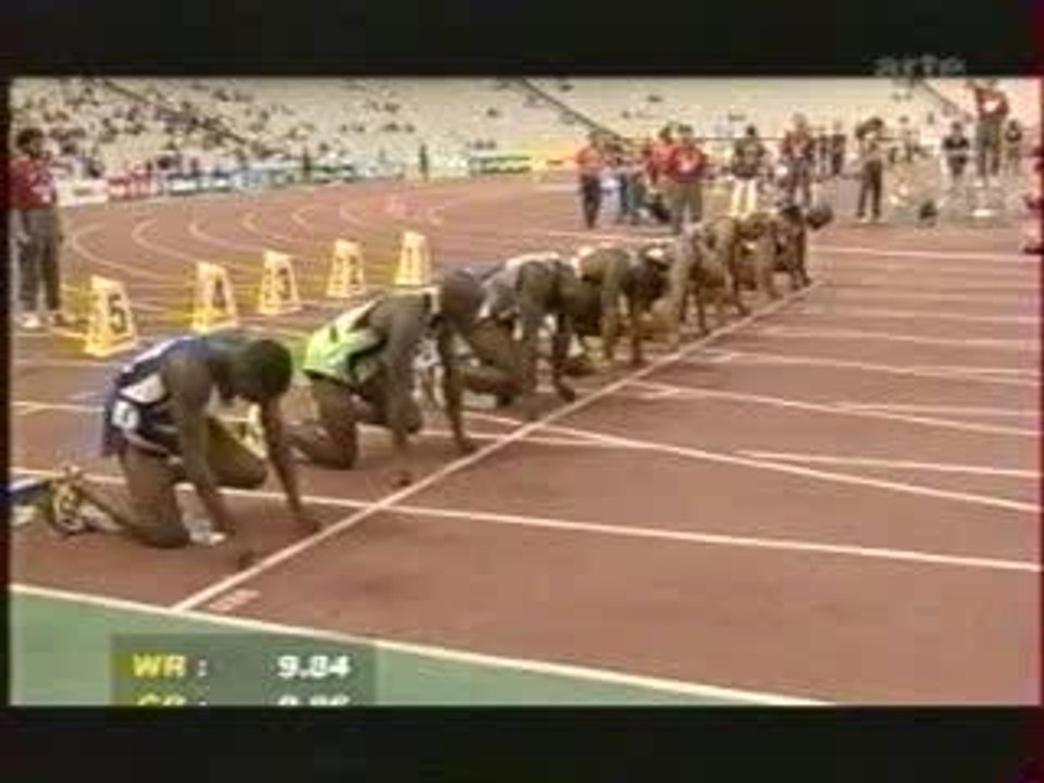 record du monde du 100m maurice greene