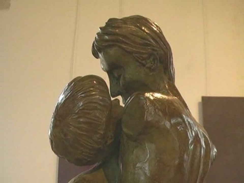 Le porteur de masque (sculpture)