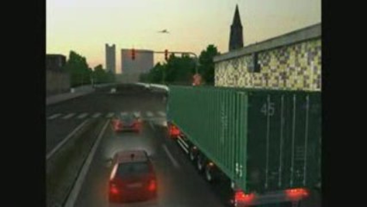 Euro Truck Simulator 2008 load to Hamburg