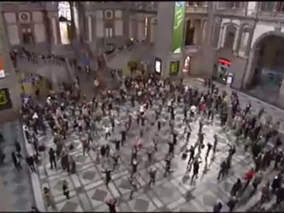 danse a la gare d'anvers