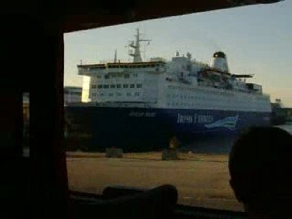 Le ferry pour l'Irlande =D