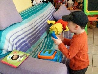 je chante avecmon micro