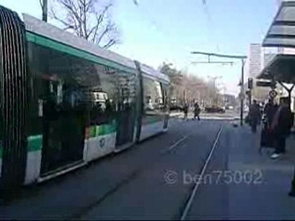 [RATP] Alstom Citadis 402 à Pte d'Ivry (T3)