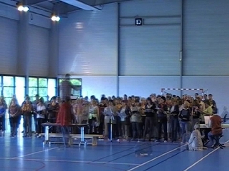 Répét de La ballade nord Irlandaise