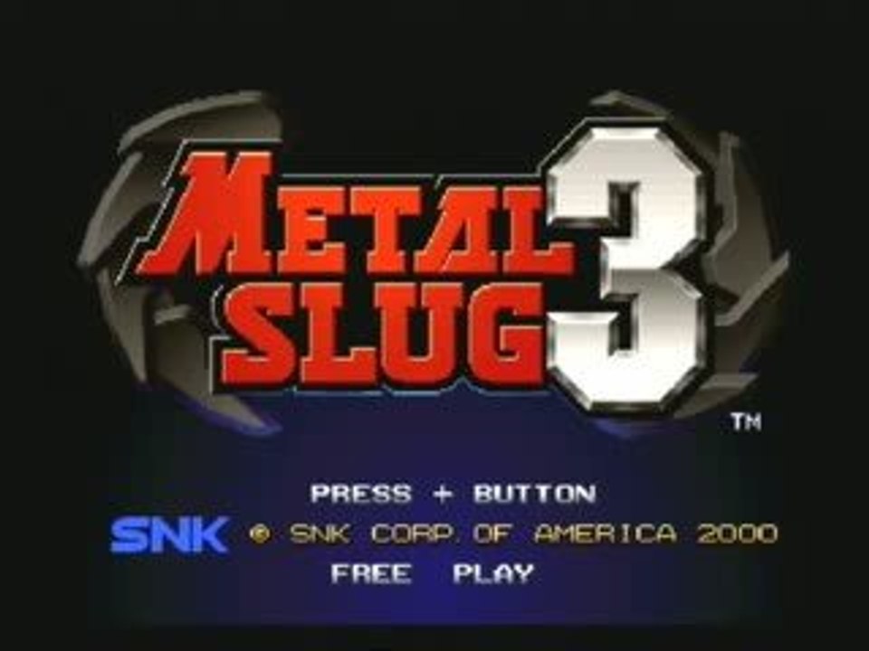 Metal slug 3   ( Wii )