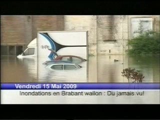 Inondations à rixensart - genval - lasne 15/5/2009