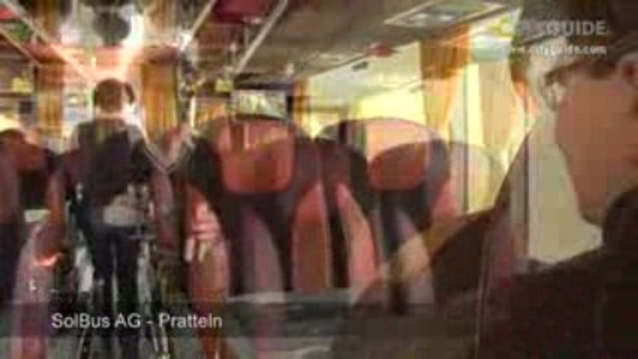 Solbus ag, pratteln; reisen im hochmodernen bistro-bus: c...