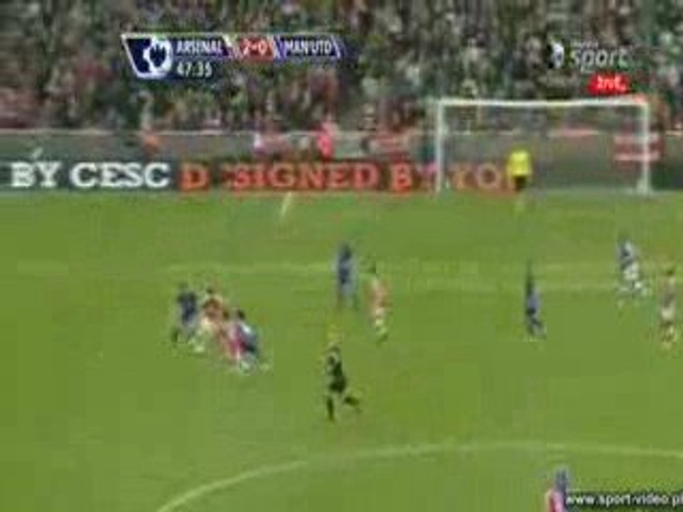 Nasri vs Manchester 2ème but