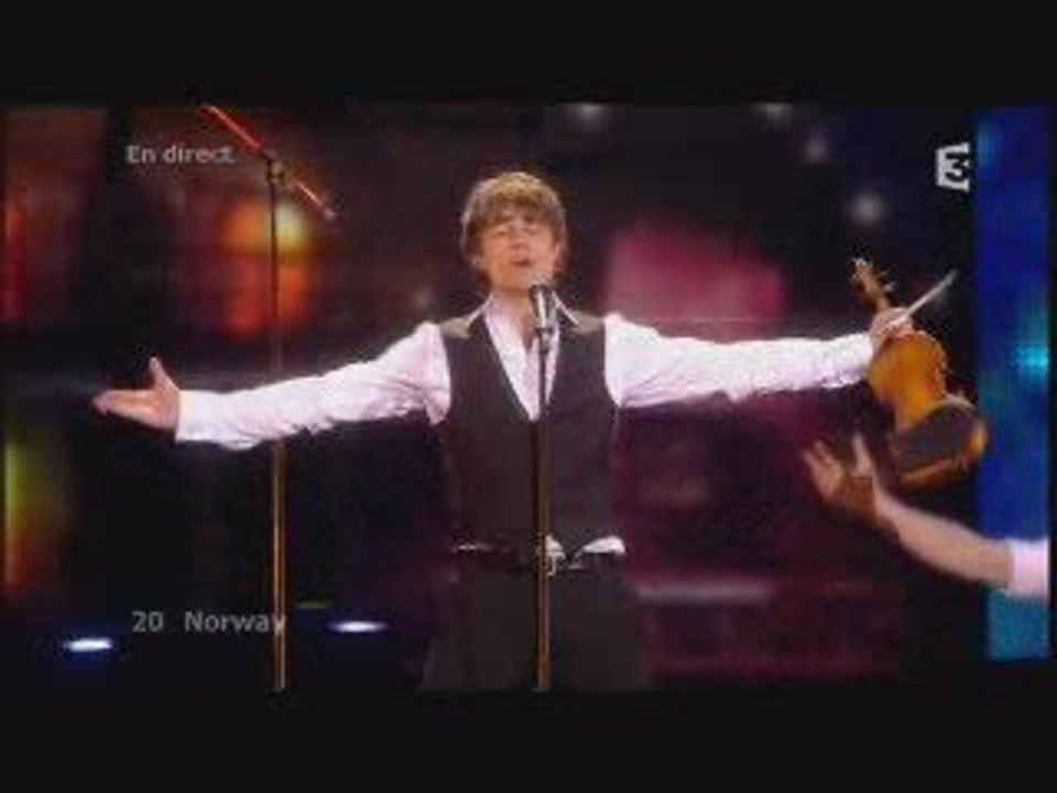 Eurovision 2009 - Norvège winner (Norway) - Alexander Rybak