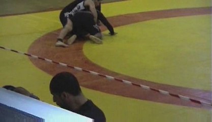 BOUALEM 1er Combat Championnat de France de GRAPPLING 2009