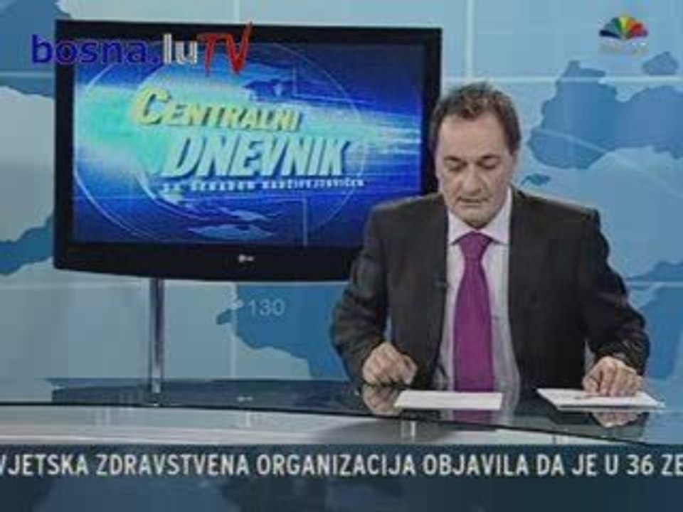 Centralni dnevnik - Zilkic prijeti reisu 16.05.2009