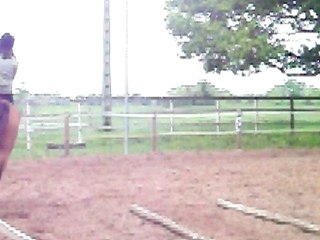 moi au galop avec Mistral