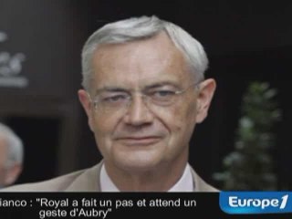 Bianco : "Royal a fait un pas et attend un geste d'Aubry"