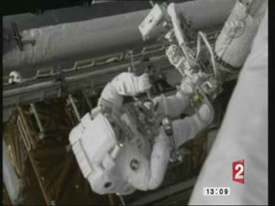 Hubble - 1ère  étape réussie pour Les mécanos de l'espace