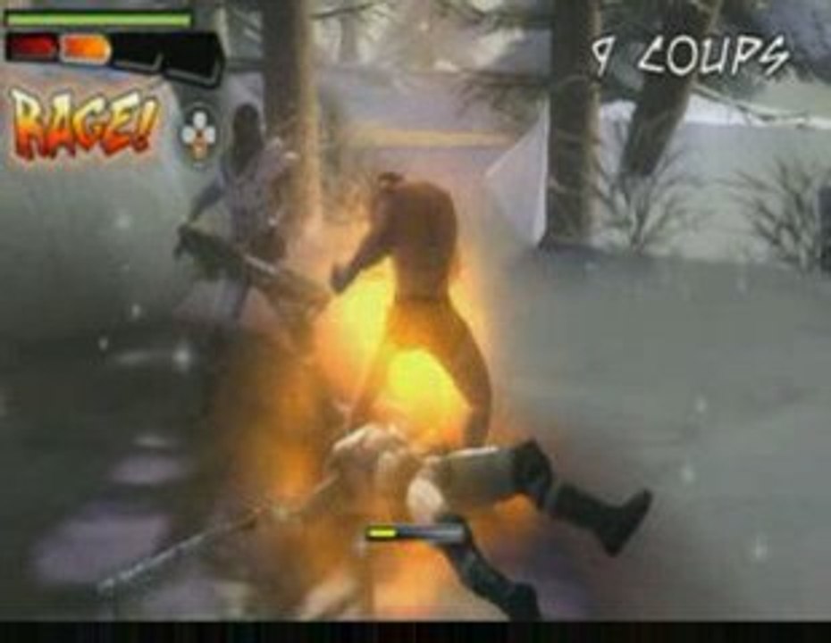 Vidéo test Xmen Origins: Wolverine [psp]