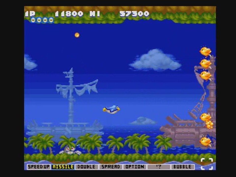 Présentation Parodius - SNES