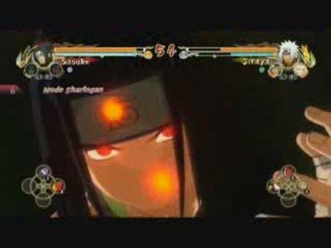 NUNS - Sasuke Uchiwa VS Jiraiya-sama